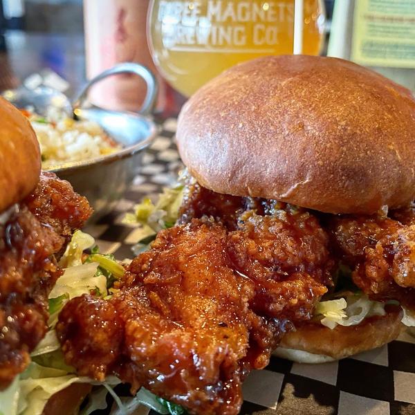 Crispy Orange Chicken Sliders Assembly Instructions