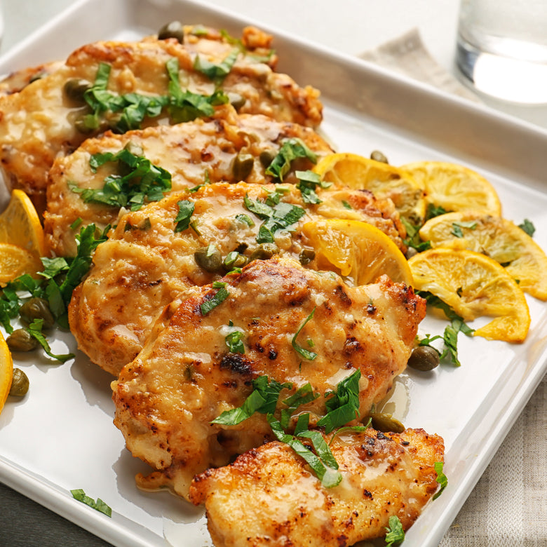 Chicken Piccata Assembly Instructions