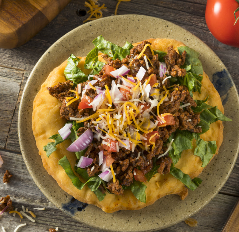 Tostada Salad Assembly Instructions