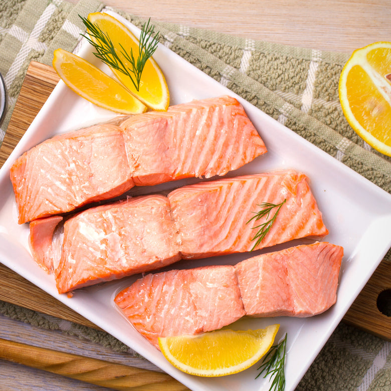 Chili Honey & Garlic Glazed Wild Alaskan Salmon Assembly Instructions