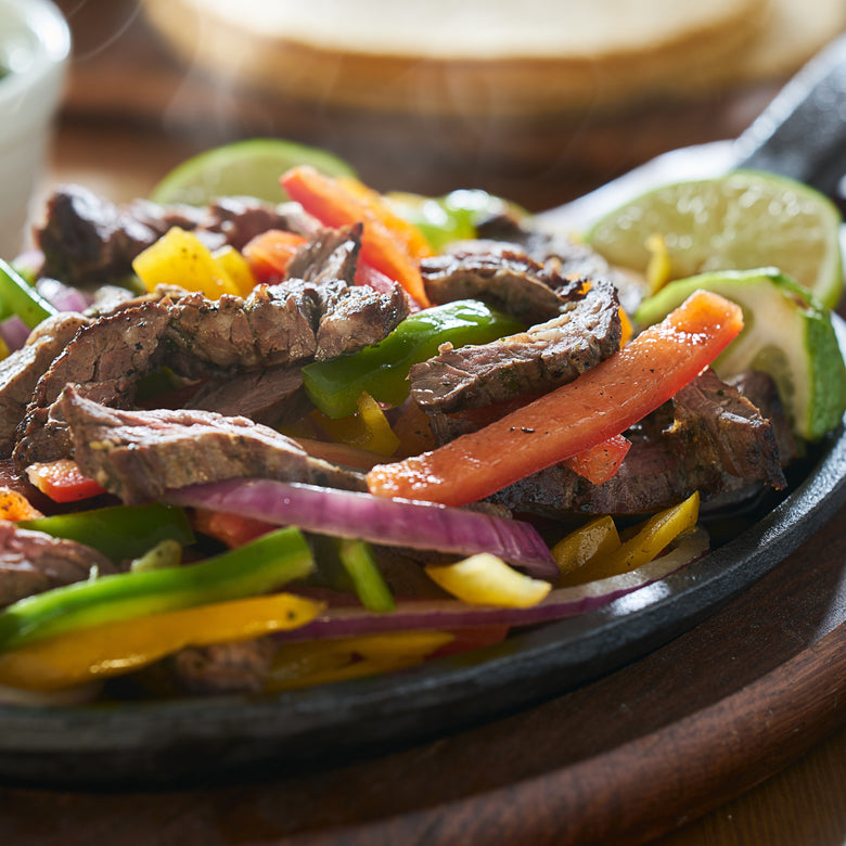 Adobo Seasoned Steak Fajitas Assembly Instructions