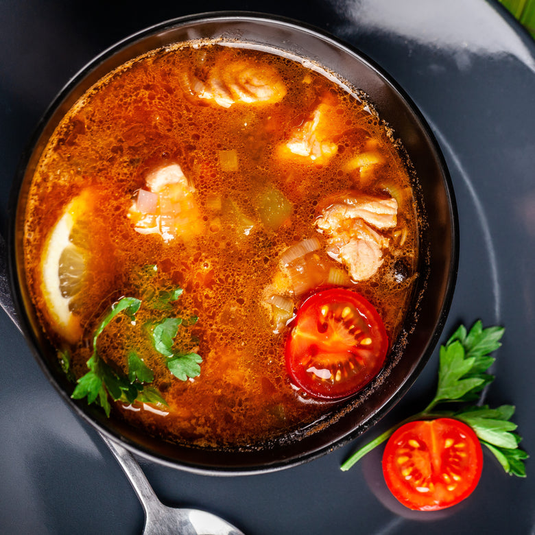 Mahi Mahi Parihuela Stew Assembly Instructions