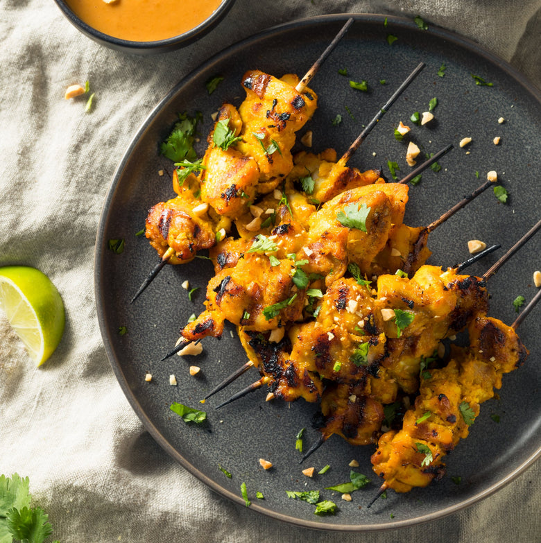 Chicken Satay Assembly Instructions