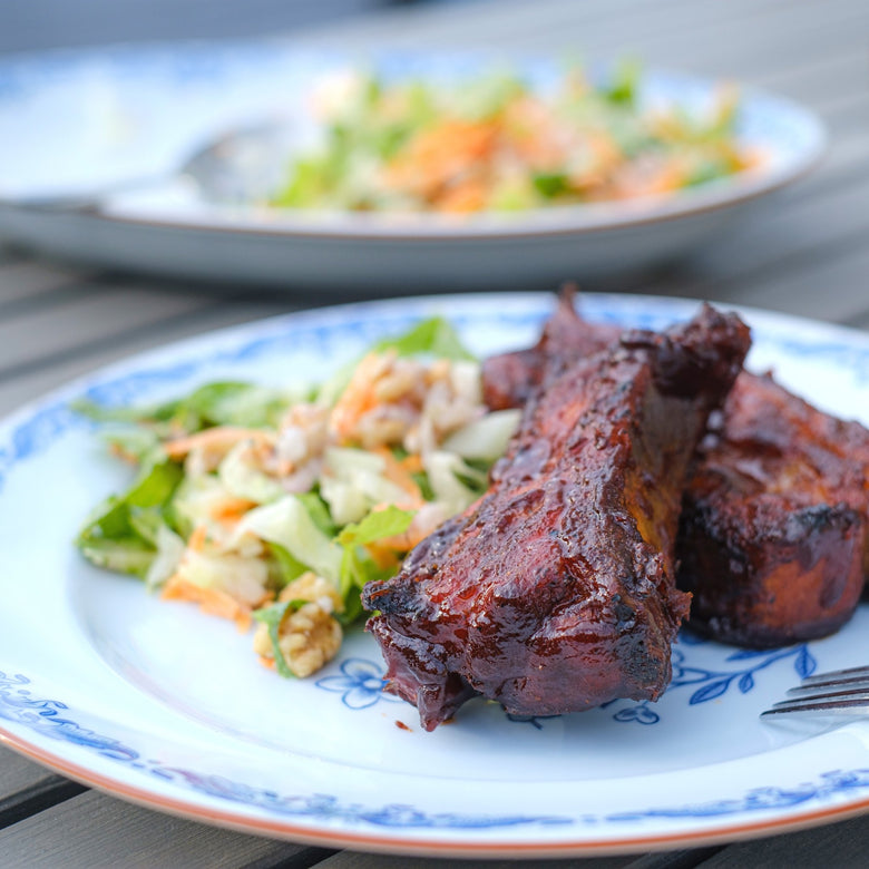 Mango BBQ Seitan Assembly Instructions