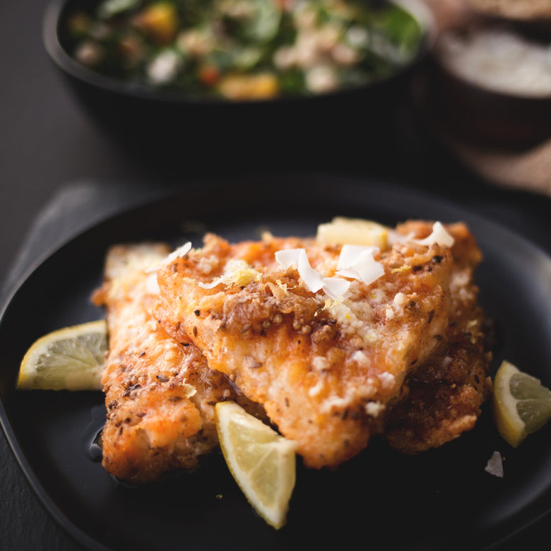 Coconut Crusted Mahi Mahi Assembly Instructions