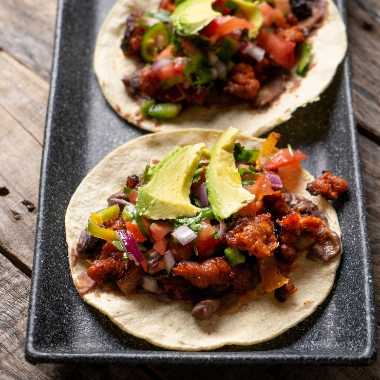 Jackfruit Tinga Tacos Assembly Instructions