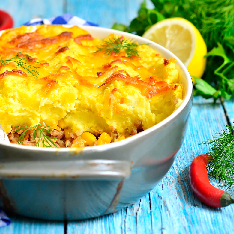 Picadillo Tamale Pie Assembly Instructions