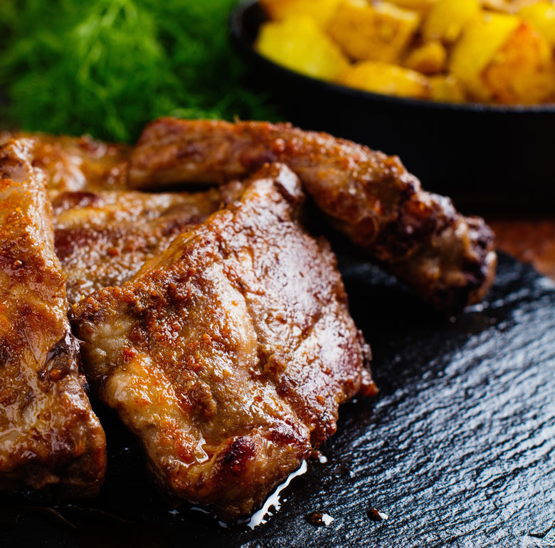 Vegan BBQ Ribs Assembly Instructions