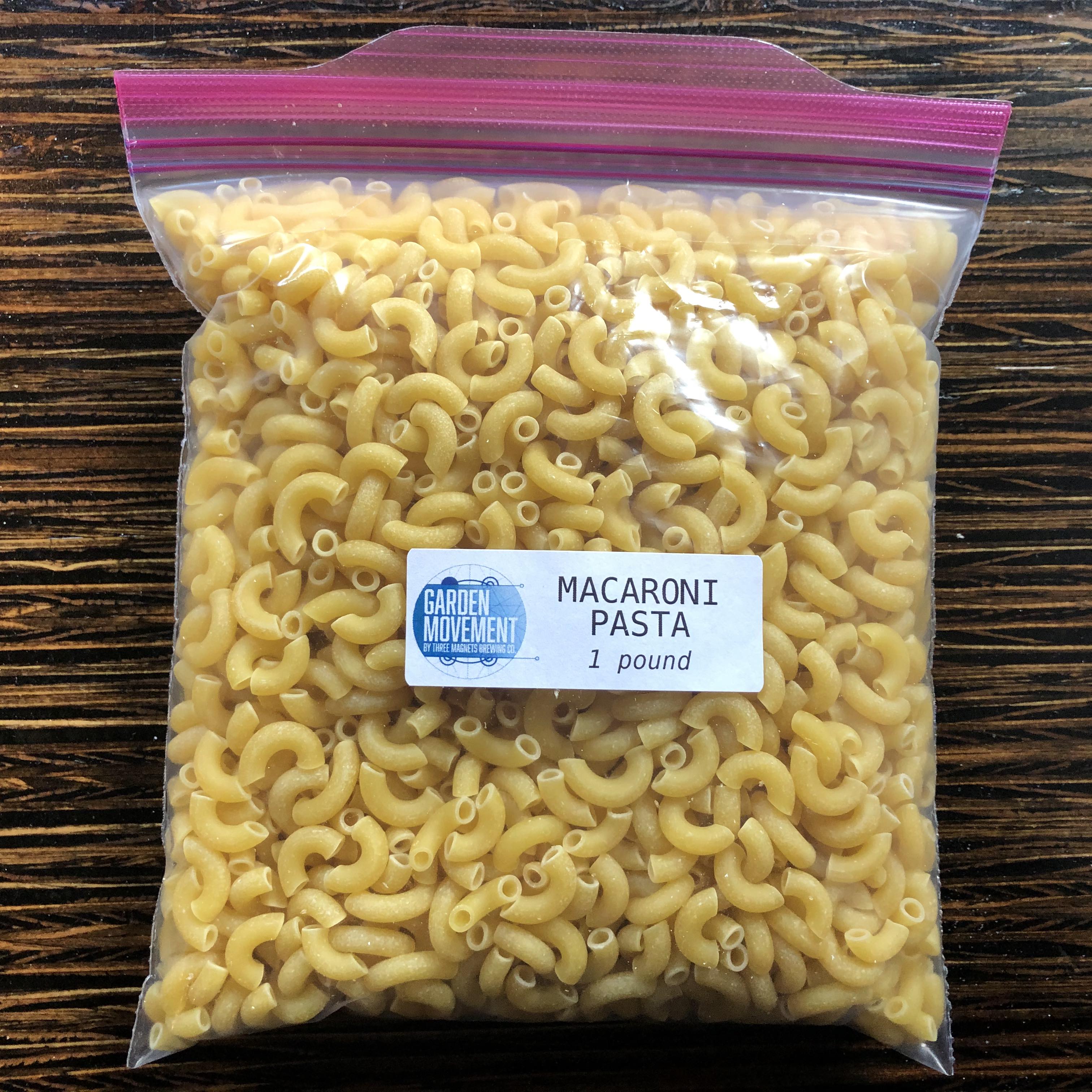 Macaroni Pasta - 1lb. bag | Garden Movement