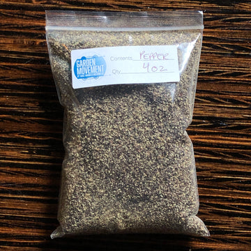 Ground Black Pepper - 4oz bag