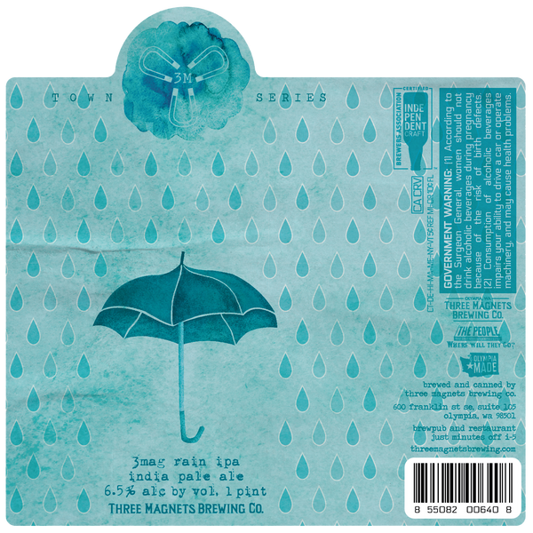3Mag Rain IPA -  4-Pack, 16oz. Cans